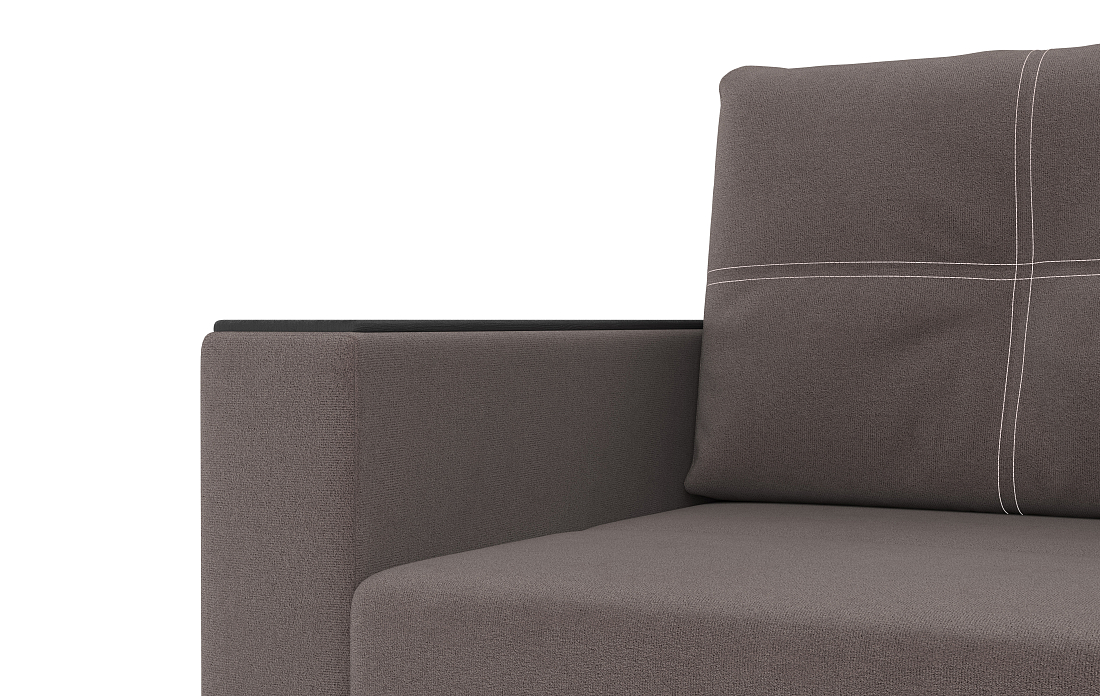 Смарт/ Диван - кровать 3-х мест велюр parma 14 коричневый